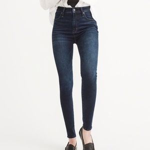 Abercrombie High Rise Super Skinny Jeans